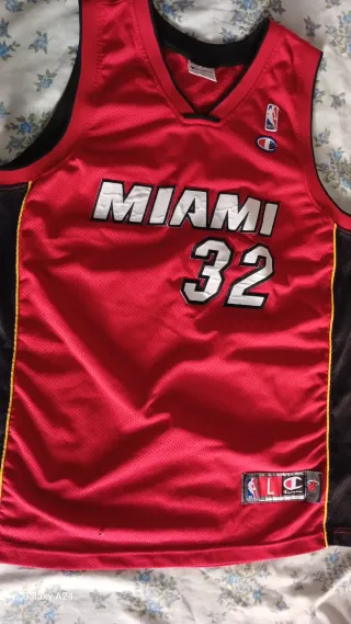 Camiseta Baloncesto Miami 32 Champion Talla L