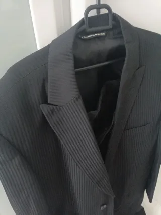 Traje completo hombre Talla 54 Color negro.