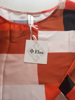 Blusa Elsa Talla Única Nueva con Etiquetas