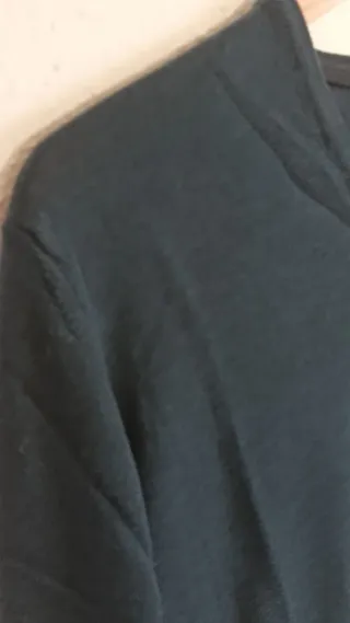 Jersey Zara cuello pico azul marino Talla L