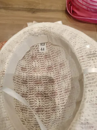 Sombrero de rejilla para bebé (6 meses)