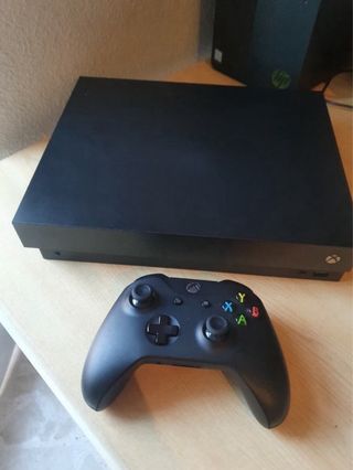 Xbox One X 1TB Microsoft Negro Poco Uso