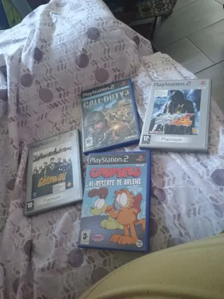 Lote 4 Juegos PS2: Call of Duty, Tekken, Getaway,