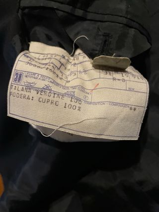 Giacca Herald nera doppiopetto