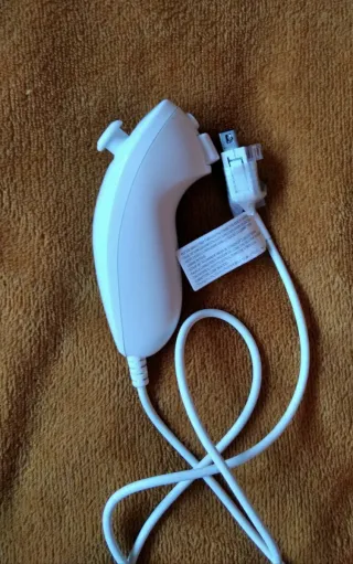 Controller Nunchuk Nintendo Wii Originale Bianco