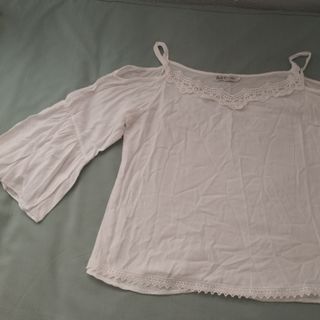 Blusa blanca Red Queen mujer