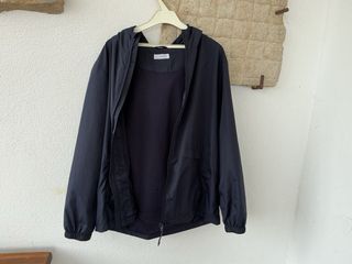 Chubasquero Mango Azul Marino 13-14 Años