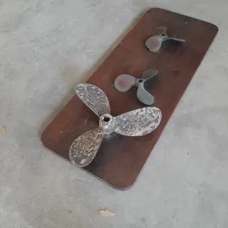 Panel Decorativo Hélices Barco