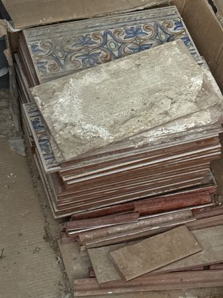 Cenefa decorativa estilo antiguo 31,5x16