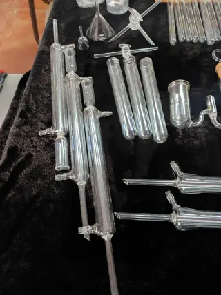 Material de laboratorio de vidrio