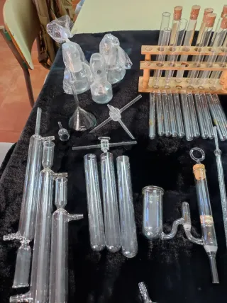 Material de laboratorio de vidrio