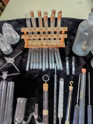 Material de laboratorio de vidrio