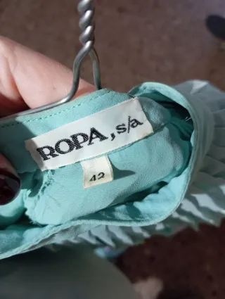 Vestido vintage gasa años 60-70