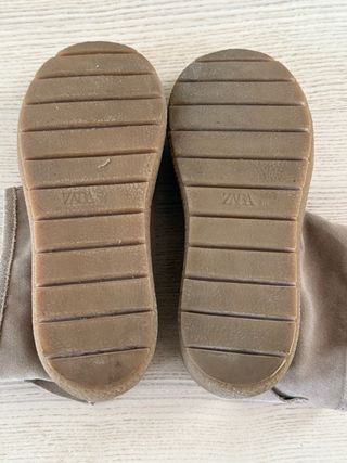 Botas forradas Zara ante marrón T.36