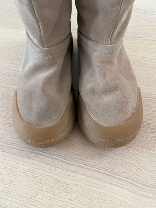Botas forradas Zara ante marrón T.36