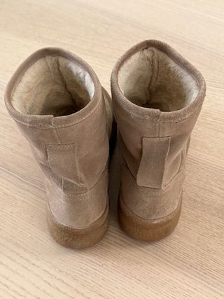 Botas forradas Zara ante marrón T.36