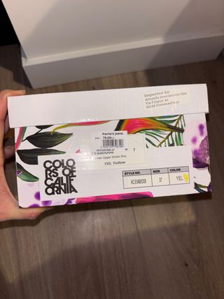 Sandalias de plataforma estampadas