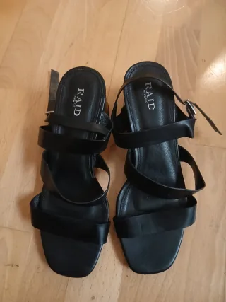 Sandalias Raid Negras Talla 37