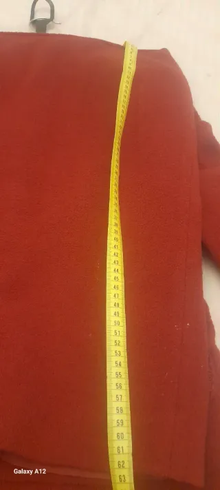 Conjunto chaqueta y falda rojo