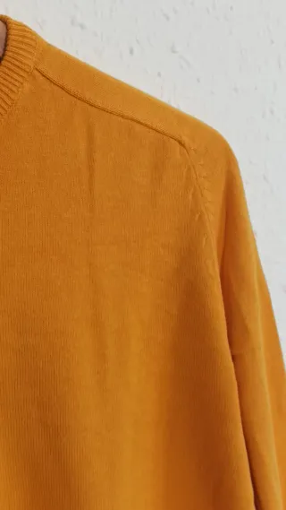 Jersey Milano cuello redondo amarillo