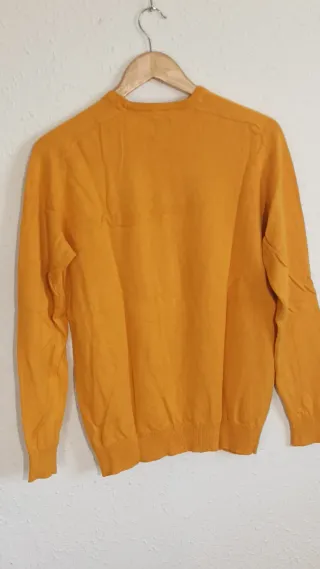 Jersey Milano cuello redondo amarillo