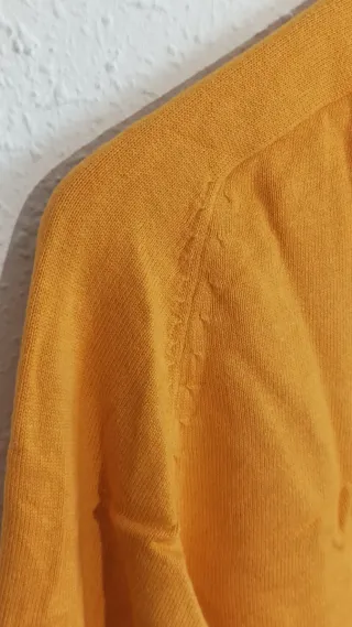 Jersey Milano cuello redondo amarillo