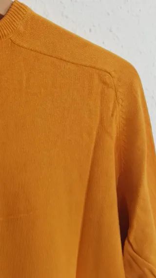 Jersey Milano cuello redondo amarillo