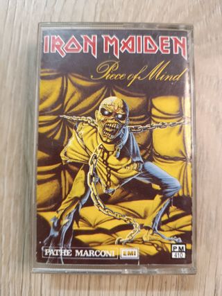 Casete Iron Maiden Piece of Mind