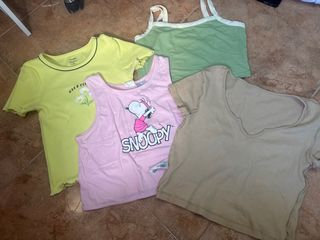 Lote 4 Tops Mujer