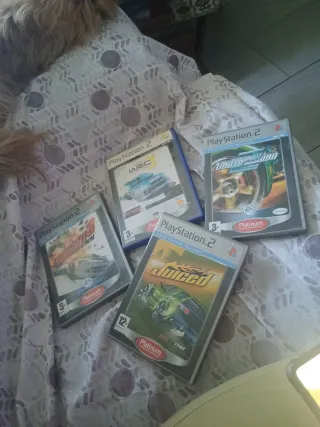 Lote 4 Juegos PlayStation 2: WRC, Juiced, TDU, Bur