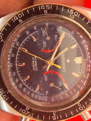 ​ Reloj Radiant Cronógrafo VINTAGE landeron 149