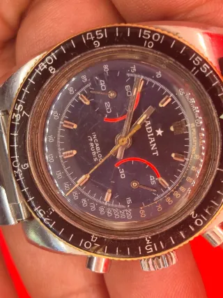 ​ Reloj Radiant Cronógrafo VINTAGE landeron 149