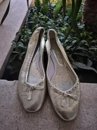 Bailarinas Bimba y Lola doradas Talla 40