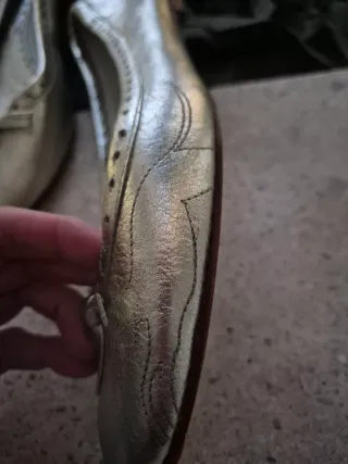 Bailarinas Bimba y Lola doradas Talla 40