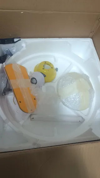 Lámpara-ventilador de techo infantil multicolor