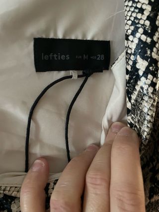 Vestido estampado serpiente