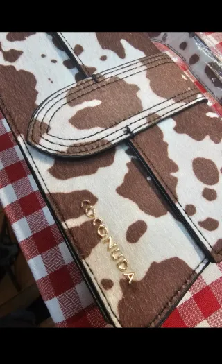 Borsa Coconuda effetto pelo mucca