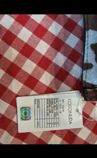 Borsa Coconuda effetto pelo mucca