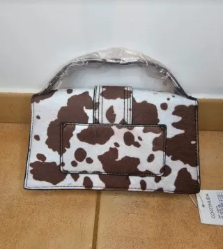 Borsa Coconuda effetto pelo mucca
