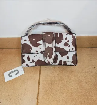 Borsa Coconuda effetto pelo mucca