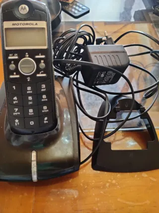 Telefono cordless Motorola nero