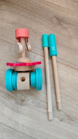 Juguete Hape de arrastre madera