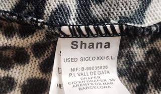 Chaquetilla Bolero punto leopardo Shana Talla M