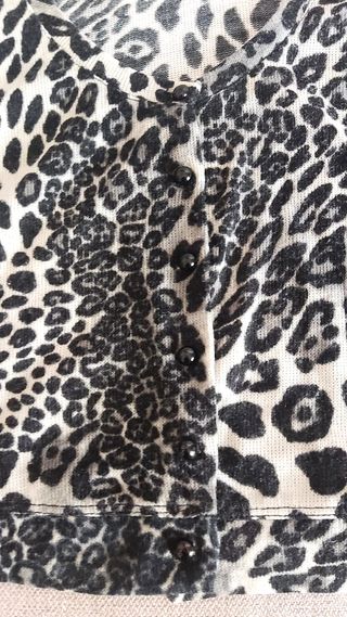 Chaquetilla Bolero punto leopardo Shana Talla M