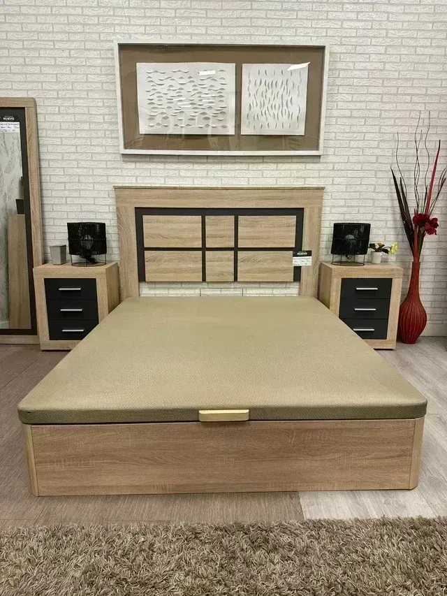 OFERTON! CABECERO CON 2 MESITAS DE NOCHE