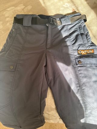 Pantalón de esquí OKFUN gris
