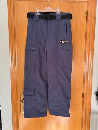 Pantalón de esquí OKFUN gris