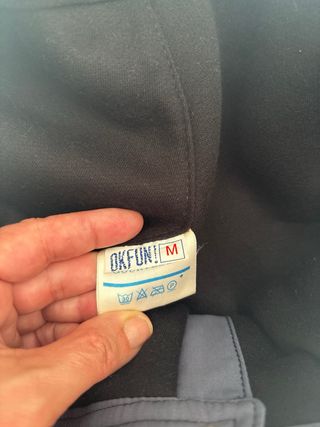 Pantalón de esquí OKFUN gris