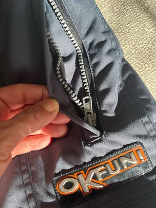 Pantalón de esquí OKFUN gris