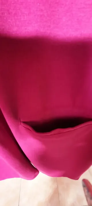 Scamiciato fucsia con borchie tg. L